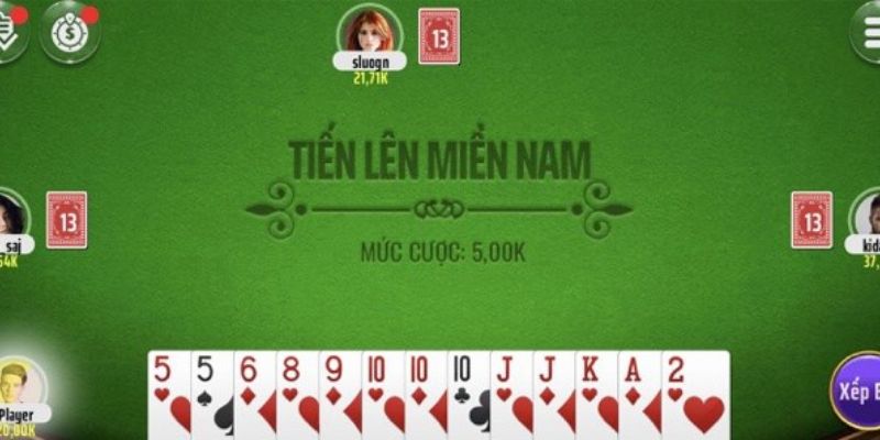 Tiến Lên là game hot